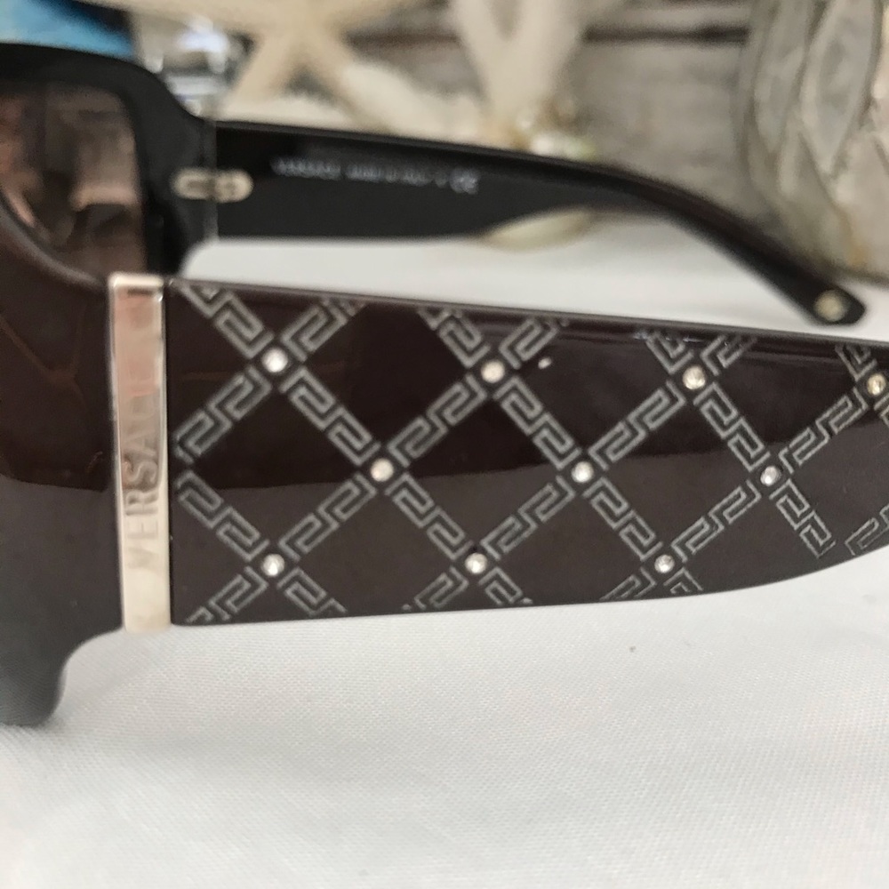 VERSACE “Vintage” Sunglasses Dark Brown